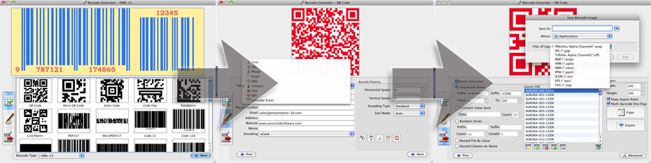 Barcode Generator screenshot